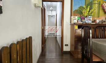 Imagem 3: Sobrado à venda em Santos-SP, bairro Embaré: 3 quartos, 1 suíte, 1 sala, 3 banheiros, 2 va