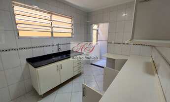 Imagem 3: Apartamento para locação na Pompéia, Santos-SP: 2 quartos, 1 sala, 2 banheiros, 1 vaga de