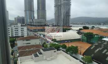 Imagem 5: Apartamento à venda na Ponta da Praia em Santos-SP: 1 quarto, 1 sala, 1 banheiro, 1 vaga d