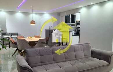 Imagem 7: CLUB TUIUTI - BELÍSSIMO - 2 DORMS -1 SUITE- 93M² - SALA ESTENDIDA E INTEGRADA A VARANDA -F