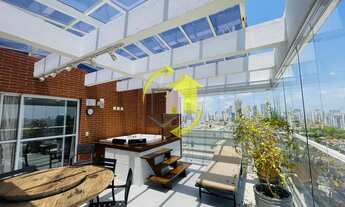 Imagem 2: COBERTURA TRIPLEX ESPETACULAR - 290 M² - 3 SUÍTES - 4 VAGAS - ÁREA GOURMET PRIVATIVA