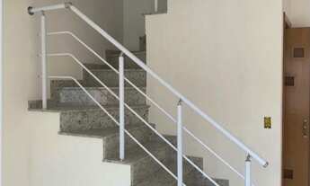 Imagem 2: Sobrado novo na Santa Clara com 3 dorm 1 suíte com sacada banheiro sala lavabo cozinha lav