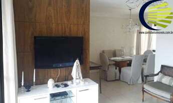 Imagem 6: Apartamento de 03 quartos com 1 suite em 105m² de área, sala em L, varanda ampla, sanitári