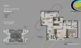 Imagem 7: LANÇAMENTO Mood Costa Azul ? Apartamentos de 2 e 3/4 com lazer completo no coração de Cost