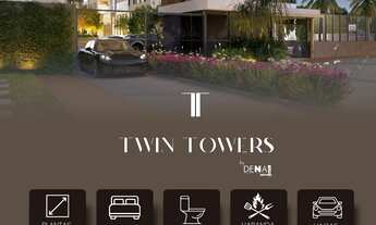 Imagem 3: LANÇAMENTO - TWIN TOWERS EM VILAS DO ATLÂNTICO - 2 SUÍTES COM LAVABO COM 1 VAGA - CAMPO DE