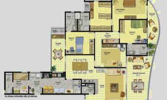 Imagem 6: 4 dormitórios, 4 suíte, 6 banheiro, 4 vagas na garagem, 189M² de Área Construída