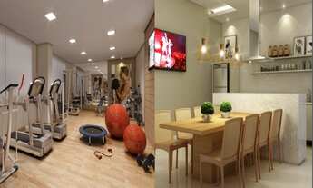 Imagem 5: 2 dormitórios, 1 suítes, 1 banheiros, 1 vaga na garagem, 57M² de Área Construída