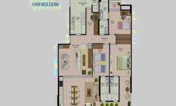 Imagem 4: 3 dormitórios, 3 suíte, 2 banheiro, 3 vagas na garagem, 151M² de Área Construída