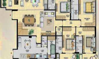 Imagem 4: 4 dormitórios, 4 suíte, 5 banheiro, 3 vagas na garagem, 182M² de Área Construída