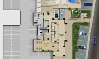 Imagem 4: 2 dormitórios, 1 suítes, 2 banheiro, 1 vaga na garagem, 58M² de Área Construída