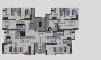 Imagem 2: APARTAMENTO 2 SUITES HOME OFFICE LAVABO SACADA COM CHURRASQUEIRA ELEVADOR GAR