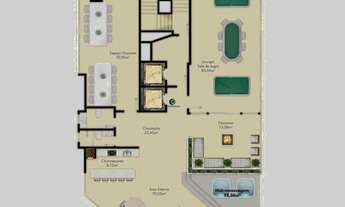 Imagem 5: APARTAMENTO 1 DORM + 1 SUITE NO MORRETES