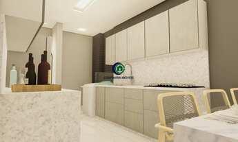 Imagem 2: APARTAMENTO EM CONSTRUÇÃO 2 DORM SACADA GÁS INDIVIDUAL ESTAR/JANTAR 1 VAGA