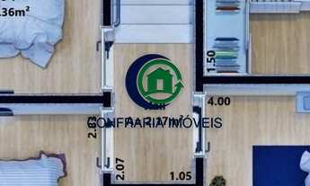 Imagem 3: SOBRADO 3 SUITES(MASTER COM CLOSET) LAVABO, CHURRASQUEIRA, PORCELANATO 2 VAGAS