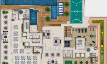 Imagem 4: 3 dormitórios, 3 suíte, 4 banheiro, 2 vagas na garagem, 127M² de Área Construída