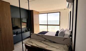 Imagem 2: Flat à venda em Cabedelo-PB, bairro Ponta de Matos: 1 quarto, 1 banheiro, 23m² de área. Im