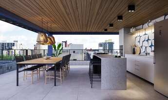 Imagem 4: Flat à venda em Cabedelo-PB, Intermares: 1 quarto, 1 banheiro, 21,80 m² de área - Aproveit