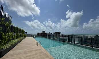 Imagem 4: Apartamento à venda em Tambaú, João Pessoa-PB: 1 quarto, 1 banheiro, 15,40m² de área. Venh