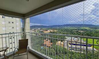 Imagem 3: Apto Bosque dos Juritis vista Serra do Japi com 80mts, 3 dorms sendo 1 suíte, terraço gour