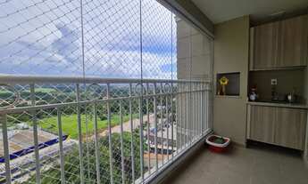 Imagem 2: Apto Bosque dos Juritis vista Serra do Japi com 80mts, 3 dorms sendo 1 suíte, terraço gour