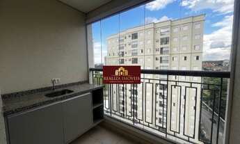 Imagem 2: Apto no Atmosphera com 56mts todo com armários planejados, 2 dorms sendo 1 suíte, terraço