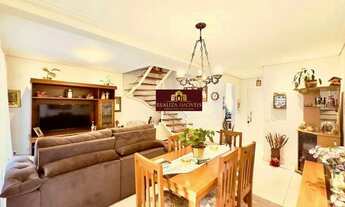 Imagem 2: Casa sobrado no condomínio Vintage com 89mts, corredor lateral, área gourmet e sem vizinho