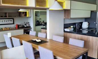 Imagem 6: Apto pronto e mobiliado no Linea, todo com armários planejados, 1 suíte, lavabo, varanda e