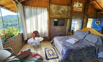 Imagem 3: Sítio 3,6 ha com vista panorâmica e acesso diretamente pela BR 116 possuindo chalé de 65 m