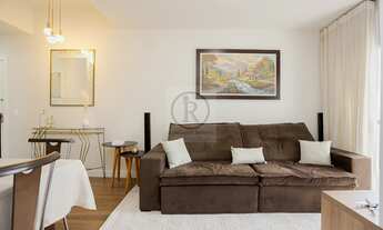 Imagem 7: Cobertura de 2 dormitórios com 1 suíte, semi-mobiliada, área gourmet, escritório no bairro