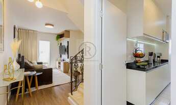 Imagem 3: Cobertura de 2 dormitórios com 1 suíte, semi-mobiliada, área gourmet, escritório no bairro