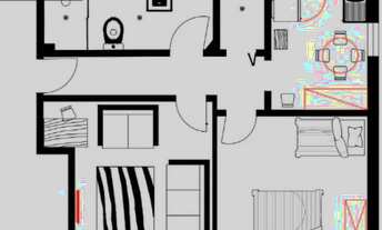 Imagem 5: 1 dormitório, 1 banheiros, 50M² de Área Construída