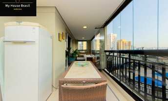 Imagem: Apartamento de luxo mobiliado com 3 quartos