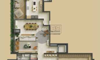 Imagem 2: Cobertura Penthouse em Cidade Monções com 303m²