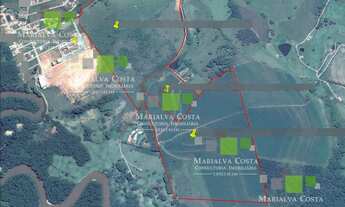 Imagem: ÁREA/ 300.000 M² / 184.000 M²/ 48.000