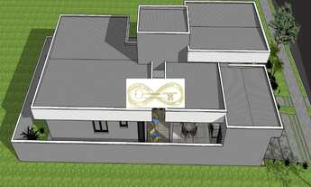 Imagem 2: Casa térrea no Reserva Real Paulínia com 3 suítes, 1 com closet, armários, espaço gourmet