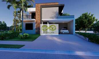 Imagem 2: Venha se encantar com essa belíssima casa com 4 suítes, 2 vagas de garagem e 311,56 m2 de