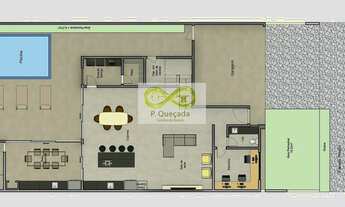 Imagem 4: Venha se encantar com essa belíssima casa com 4 suítes, 2 vagas de garagem e 311,56 m2 de