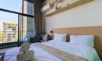 Imagem 4: Apartamento à venda em Pinheiros, São Paulo-SP: 1 quarto, 1 banheiro e 27m² de área. Confi