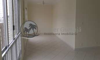 Imagem 5: Guarujá Pitangueiras centro à 30 m da praia, ampla e ensolarada cobertura ,com uma bela vi