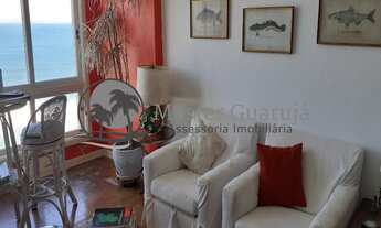 Imagem 4: Guarujá, Pitangueiras. pé na areia.Edifício único S. Ondas com 3 amplos dorm.sendo uma