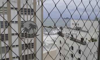 Imagem 7: Guarujá Pitangueiras centro à 30 m da praia, ampla e ensolarada cobertura ,com uma bela vi