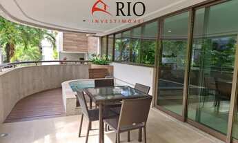 Imagem 5: Apartamento de Luxo na Barra da Tijuca: 4 Quartos, 4 Suítes, 3 Salas, 5 Banheiros, 6 Vagas