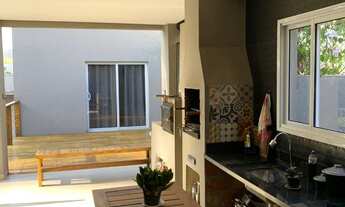 Imagem 7: Casa térrea a venda com 4 Suítes em Condomínio - Piscina com aquecimento