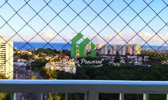 Imagem 2: Apartamento para locação em Salvador-BA: 2 quartos, 1 suíte, banheiro social, varanda gour