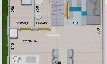 Imagem 3: Sobrado Geminado de Esquina no bairro Jarivatuba