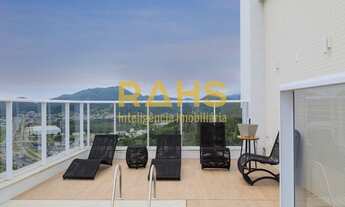 Imagem: Cobertura mobiliada e decorada em BC