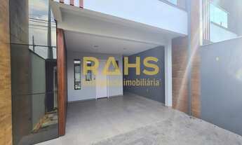 Imagem: Moderno sobrado em construção com 195m²