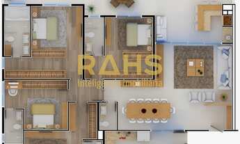 Imagem 7: Excelente Apartamento com 4 suítes Alto Padrão na Região do América