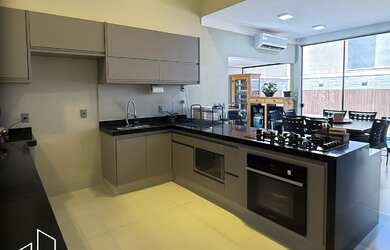 Imagem 3: Casa de luxo em condomínio Quinta da Mata em São José do Rio Preto-SP: 3 suítes, piscina a