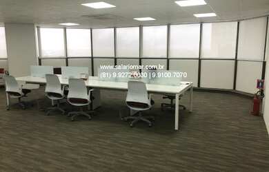 Imagem 7: Sala Comercial de Alto Padrão no Empresarial Rio Mar Trade Center, no Bairro Pina, em Reci